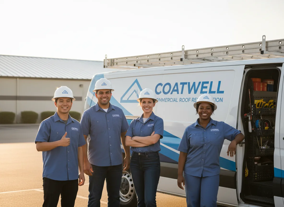 Commercial roof coating company in Holbrook, MA